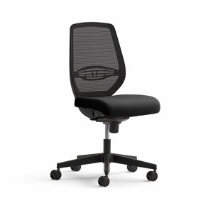 Kancelárska stolička MARLOW, čierny sedák