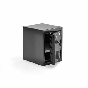 Bezpečnostná skrinka CONTAIN, elektronický zámok, 450x350x400 mm, čierna