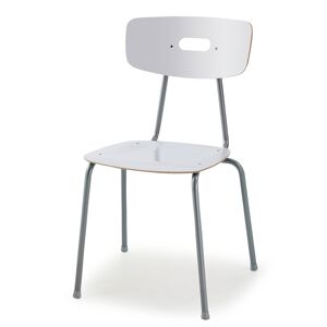 Detská jedálenská stolička AVE, V 440 mm, biela