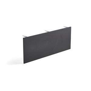 Predný panel pre stôl QBUS/MODULUS, 1400x500 mm, čierna