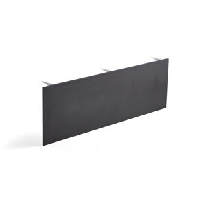 Predný panel pre stôl QBUS/MODULUS, 1600x500 mm, čierna