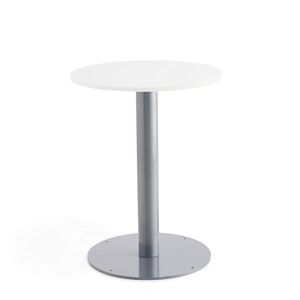 Okrúhly stôl ALVA, Ø700x900 mm, biela