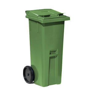 Nádoba na odpad CLASSIC, 140 L, zelená
