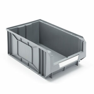 Plastové boxy APART, Š 300 x H 485 x V 190 mm, 12 ks, šedé