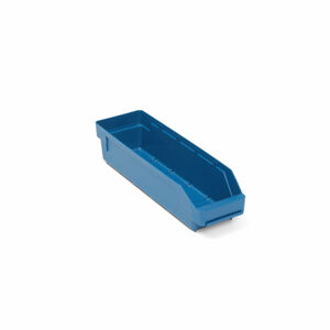 Plastové boxy na súčiastky REACH, 400x120x95 mm, 30 ks, modré