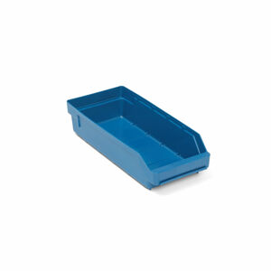 Plastové boxy na súčiastky REACH, 400x180x95 mm, 20 ks, modré