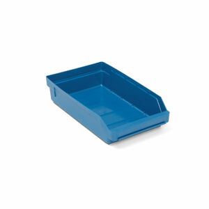 Plastové boxy na súčiastky REACH, 400x240x95 mm, 15 ks, modré