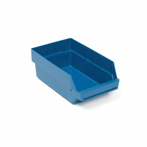 Plastové boxy na súčiastky REACH, 400x240x150 mm, 10 ks, modré