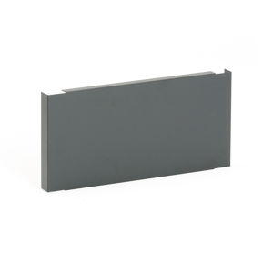Krycí bočný panel CREATE, hĺbka 500 mm, šedá