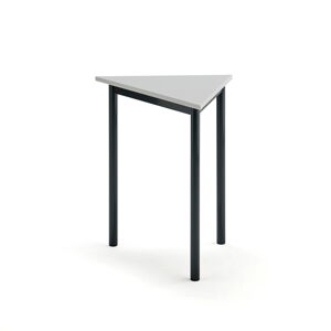 Stôl SONITUS TRIANGEL, 700x600x720 mm, laminát - šedá, antracit