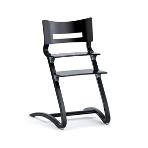Detská jedálenská stolička LEANDER CLASSIC, čierna