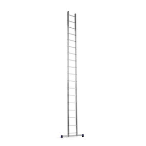 Hliníkový rebrík, 18 schodíkov, výška 5100 mm