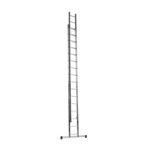 Výsuvný rebrík, 2x16 schodíkov, výška 7700 mm