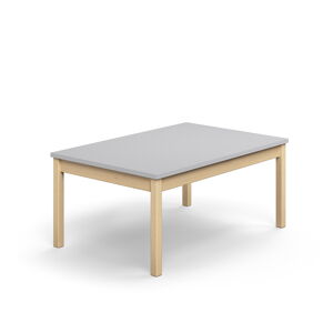 Stôl DECIBEL, 1200x800x530 mm, akustický HPL - šedá
