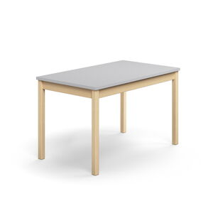 Stôl DECIBEL, 1200x700x720 mm, akustický HPL - šedá