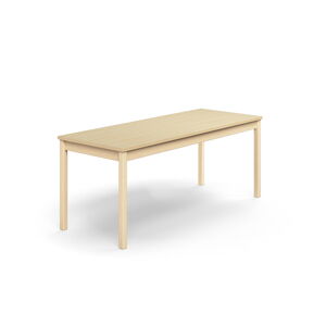 Stôl DECIBEL, 1800x700x720 mm, akustický HPL - breza