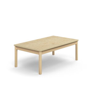 Stôl DECIBEL, 1400x800x530 mm, akustické linoleum - béžová