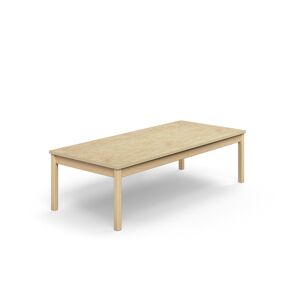 Stôl DECIBEL, 1800x800x530 mm, akustické linoleum - béžová