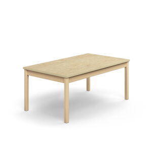 Stôl DECIBEL, 1400x800x590 mm, akustické linoleum - béžová