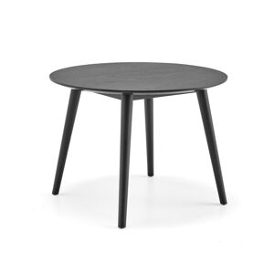 Konferenčný stolík IVY, Ø700x520 mm, čierna