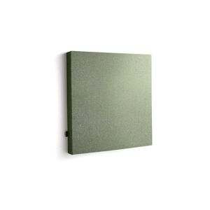 Akustický panel POLY, štvorec, 600x600x56 mm, nástenný, zelená