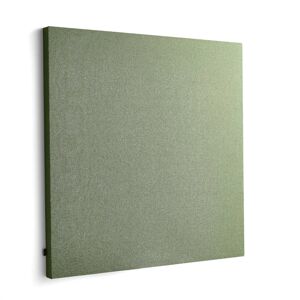 Akustický panel POLY, štvorec, 1180x1180x56 mm, nástenný, zelená